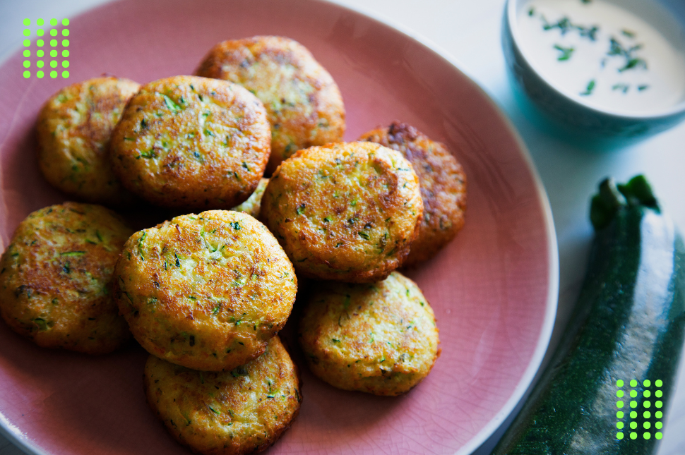 Bolinhos de abobrinha