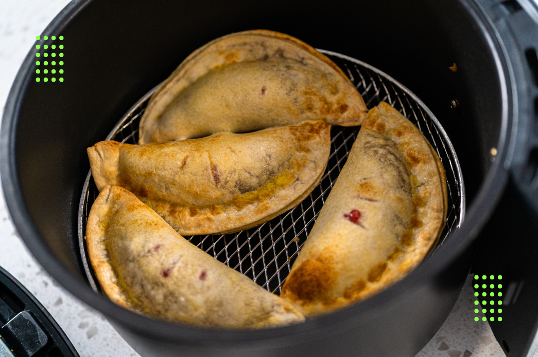 Pastel na Airfryer: receita saudável e saborosa sem fritura