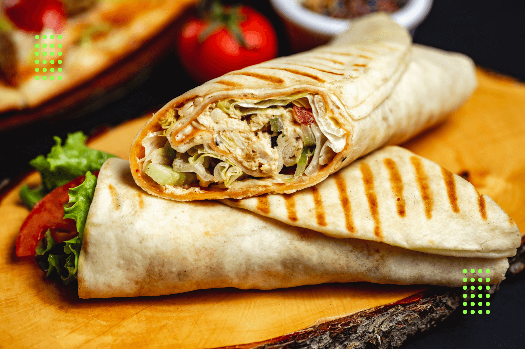 Receita: Burrito saudável com massa de RAP 10