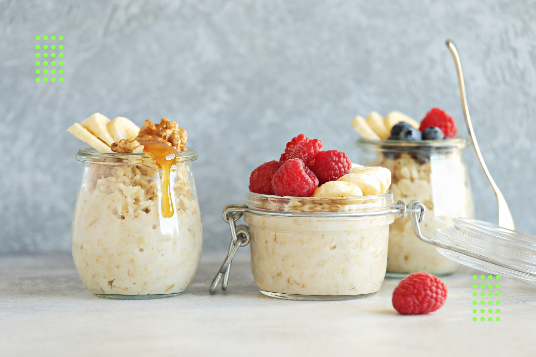 TOP 5 sabores de overnight oats para o verão