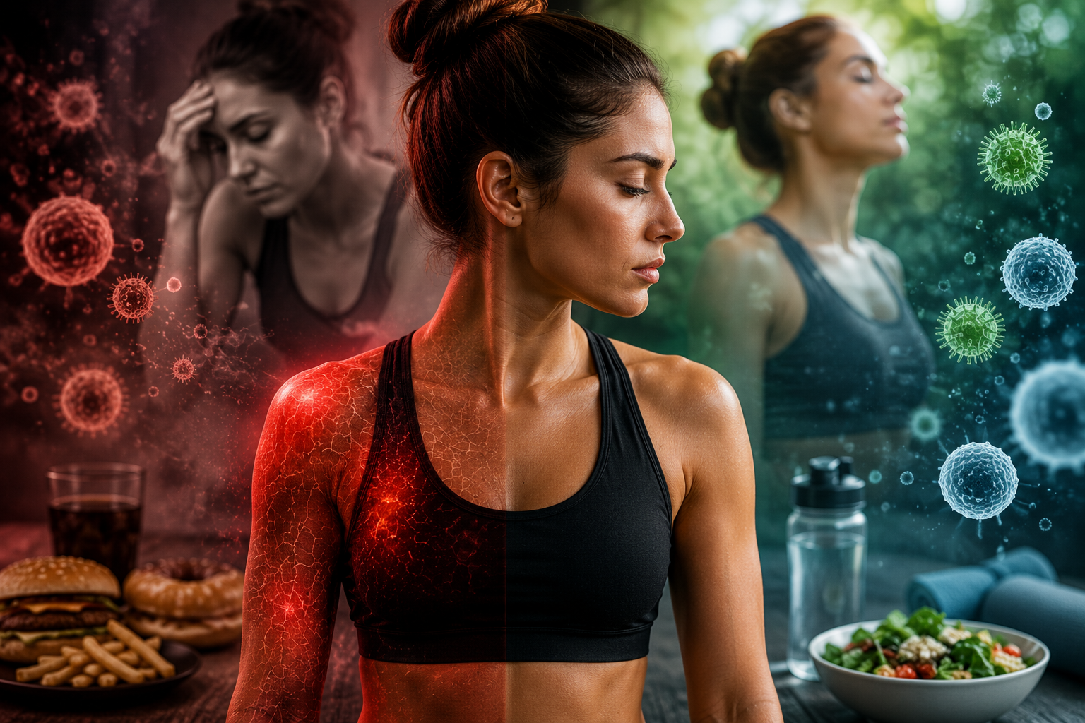 Seu corpo vive cansado mesmo treinando? A inflamação silenciosa pode estar prejudicando sua performance