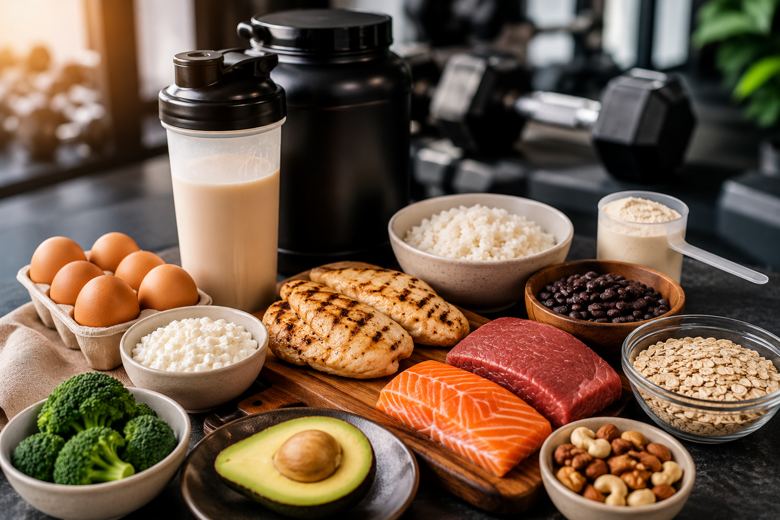 Proteína e Hipertrofia: