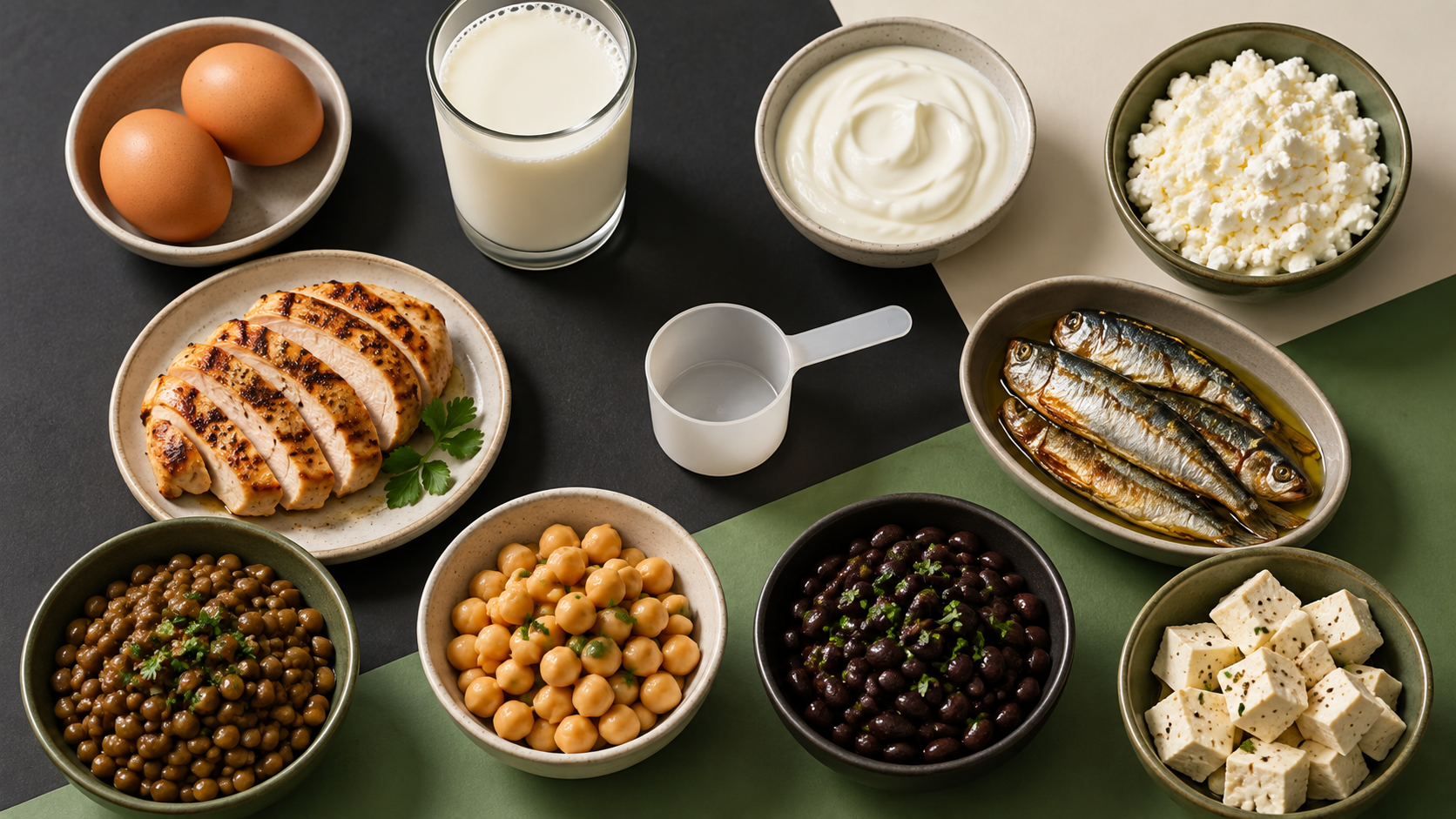 Whey protein ficou caro? Conheça alimentos que podem substituir o suplemento e saiba como organizar uma alimentação rica em proteínas sem gastar mais.